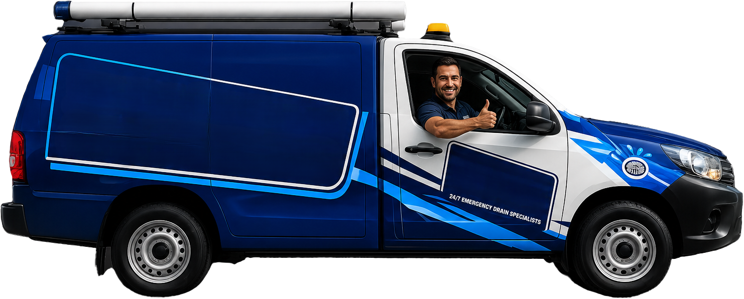 Oakville Blocked Drains service van