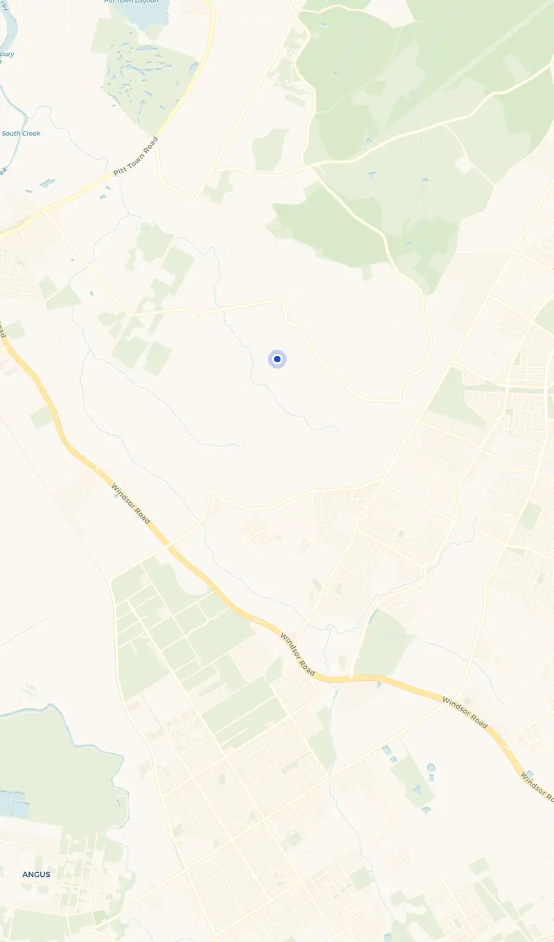 Map of the Oakville service area and the surrounding suburbs we cover.